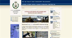 Desktop Screenshot of etsei.uvigo.es