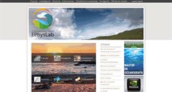 Desktop Screenshot of ephyslab.uvigo.es