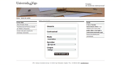 Desktop Screenshot of correoweb.uvigo.es