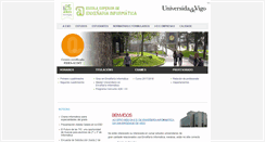 Desktop Screenshot of esei.uvigo.es