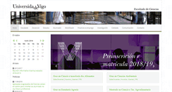 Desktop Screenshot of fcou.uvigo.es