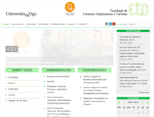 Tablet Screenshot of fcetou.uvigo.es