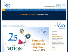 Tablet Screenshot of gio.uvigo.es